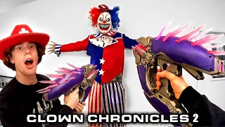 NERF WAR | THE KILLER CLOWN CHRONICLES 2 - The Movie!