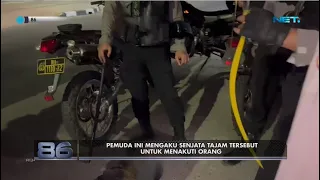 Baru Beli Sajam Buat Lakukan Aksi Begal, Apes Pemuda Ini Tertangkap Duluan Sama Polisi - 86