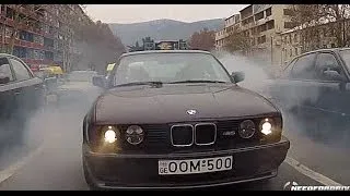 BMW M5 E34 -STREET DRIFT !EXTREME! Giorgi Tevzadze R.I.P
