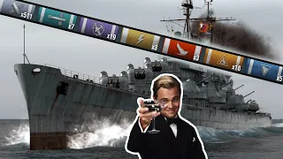 Jinan - The kiting king - World of Warships