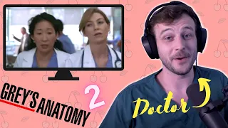 Part 2 of Dr Syl REACTS to the 1st Episode of GREYS ANATOMY