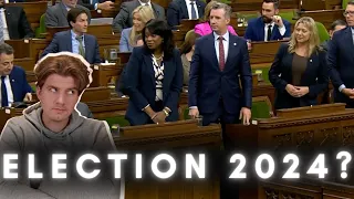 WATCH: MP's Vote For A NON-CONFIDENCE Election