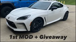 1st GR86 mod + subscriber giveaway