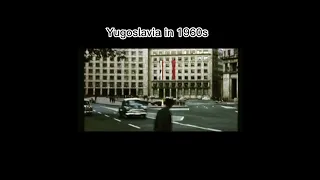 Yugoslavia in 1960s vs 1991 #shorts