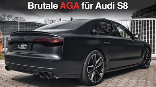 ULTRA LOUD! Audi S8 sound tuning with valve control & exhaust system | Cete Automotive