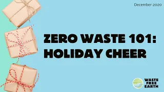 How to plan for a zero waste holiday