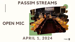 Open Mic 4/1 presented by Club Passim