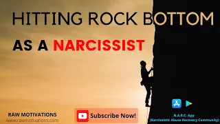 Hitting Rock Bottom as a Narcissist