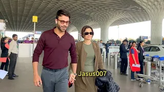 Ankita Lokhande & Vicky Jain Spotted At Airport. Bigg Boss... 07/02/2024