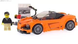 LEGO Speed Champions McLaren 720S review! 75880
