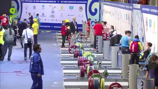 Women 48KG A Clean & Jerk 2014 World Weightlifting Championships