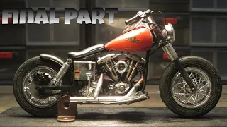 Imai 1:12 Harley Davidson FLH (Full Build Video FINAL PART)