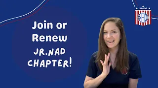 Reasons why you should join or renew your Jr. NAD Chapter!