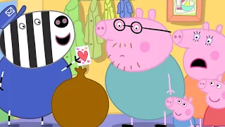 Mr Zebra Gets Daddy Pig's Card! 😱🐷 Peppa Pig Official Channel Family Kids Cartoons