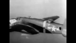 345th BG 'Air Apaches' B-25 (498th BS 'Falcons') bombing