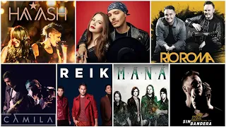 Ha Ash, Jessy Y Joy, Sin Bandera, Reik, Camila, Mana, Rio Roma MIX EXITOS Romanticos - Baladas Mix