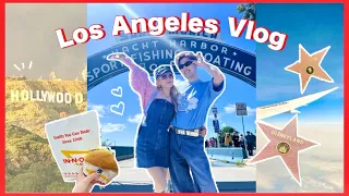 【LA Vlog】人生初のロサンゼルスが最高に楽しすぎる🇺🇸💖サンタモニカ/ハリウッド/In-N-Out Burger
