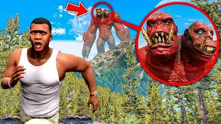 Biggest MONSTER Vs FRANKLIN Fight And Destroys LOS SANTOS In GTA 5 - Epic Battle