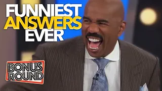 FUNNIEST STEVE Harvey Family Feud Answers & Moments EVER