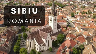 SIBIU ROMANIA 🇷🇴 Drone footage