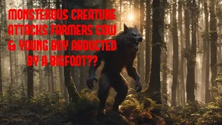 DOGMAN, MONSTEROUS CREATURE ATTACKS FARMER'S COWS & A YOUNG BOY ABDUCTED BY A BIGFOOT??