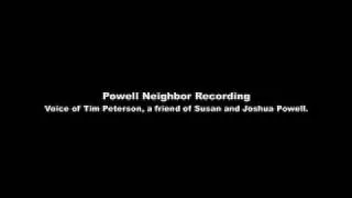 Susan Powell Neighbor Recording