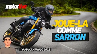 YAMAHA XSR 900 2022 : joue là comme Sarron - MOTORLIVE