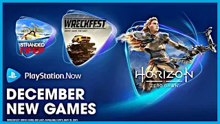 PS NOW DECEMBER 2020 | Playstation Now New Games December 2020 (USA & EUROPE)