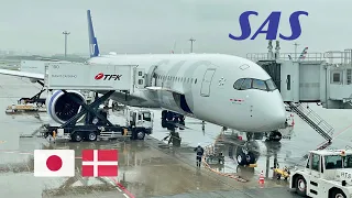 SAS A350 Economy Class | TOKYO to COPENHAGEN | Full Flight Experience