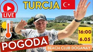 🇹🇷Turcja 06.05 Pogoda i hotel Beach Club Doganay Alanya Riwiera Turecka #turcja #rodzinaczesiow