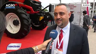 Başak Traktör – Direktoru Duşen Erdoğan Bursa şəhəri Kənd Təsərrüfatı sərgisi 2022