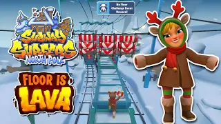 NEW FLOOR IS LAVA IN THE NORTH POLE 2023 WITH CLEMENTINE - SUBWAY SURFERS CLASSIC 2024 (3.29)