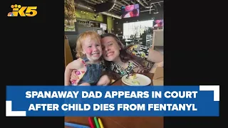 Spanaway dad charged after 2-year-old dies from fentanyl overdose