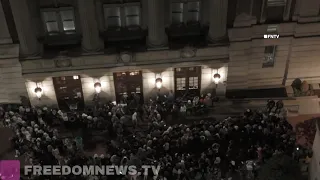 #BREAKING Columbia University STORMED Hamilton Hall