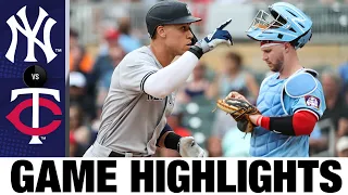 Yankees vs. Twins Game Highlights (6/9/21) | MLB Highlights