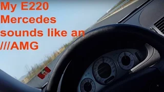 Mercedes w211 e220 cdi acceleration