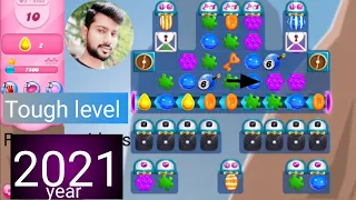 Candy crush saga level 2499 । New version । Tough level । No boosters। Candy 2499 । Sudheer Tips