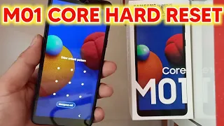 Samsung M01 Core Hard Reset | M013F Pattern Lock, Pin Lock Remove without Computer No Data Loss