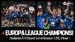 Atalanta lift the Europa League Trophy! 🏆 | Atalanta 3-0 Bayer Leverkusen #UEL Final