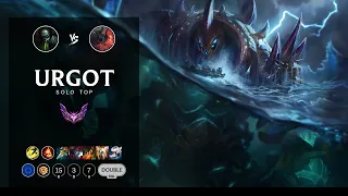 Urgot Top vs Aatrox - EUW Master Patch 12.9