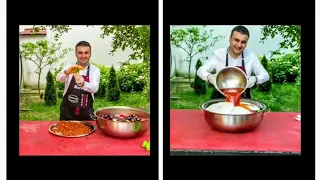 Turkish chef Burak Özdemir. Турецкий шеф повар Бурак Оздемир.