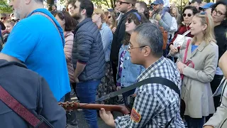 Mr Moonlight- John Lennon's 82nd Birthday at Strawberry Fields, NYC. 10/09/22