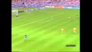 Roberto Baggio Goal Italy-Holland 1990