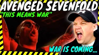 AVENGED SEVENFOLD With a Sad But True Message!! | This Means War [First Time Reaction ]