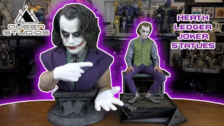 Queen Studios HEATH LEDGER JOKER: Special Edition STATUE REVIEW......  87th TO YOUTUBE!!