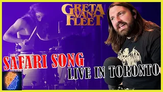 John Bonham Jr. Over Here!!! | Greta Van Fleet - Safari Song (Live in Toronto / 2018) | REACTION