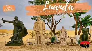 🇦🇴 Visita guiada pela bela cidade de Luanda Angola - Fortaleza de São Miguel ❤