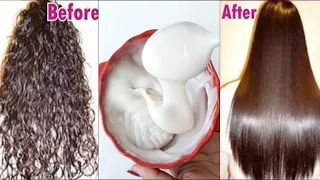 1 potato will transform your hair from frizzy and rough to straight and silky forever॥ Hair Straight