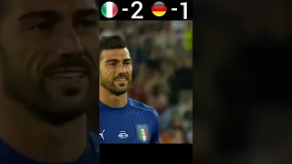 Italy VS Germany 2016 UEFA Euro Quarter - Final Penalty Shootout #youtube #shorts #football