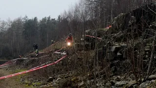 LAST ONE STANDING 2024 British Extreme Enduro SPAUNTON QUARRY ( video 3 )